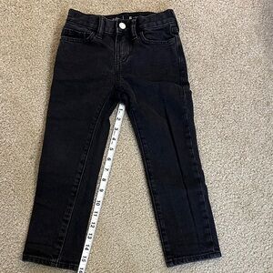 GAP Boys Black Jeans-Size 5 Slim
